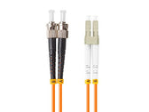 Patchcord światłowodowy Lanberg MM ST/UPC-LC/UPC DUPLEX 3.0MM OM2 50/125 LSZH 5m pomarańczowy