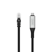 Kabel adapter DIGITUS USB-C – RJ45 Kat. 6A S/FTP, 1 Gbit/s, USB 3.2 Gen1, LSZH, 10m