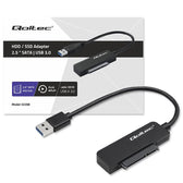 Kabel adapter Qoltec SATA | Przejściówka na dysk SSD HDD 2.5" | USB 3.0 | Super speed 5Gb/s | 2TB
