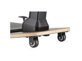 Krzesło biurowe Maclean MC-872 ergonomiczne z matą przeciwzmęczeniową regulacja wysokości 615~1180mm