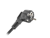 Listwa zasilająca Lanberg do RACK 1U 16A PDU 8x Schuko 2m czarna