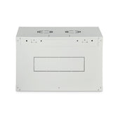 Szafa sieciowa wisząca jednosekcyjna DIGITUS Dynamic 19" 7U, 600x450, drzwi szyba, szary, niezmontowana, 60kg
