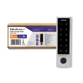 Zamek szyfrowy Qoltec TITAN z czytnikiem linii papilarnych | RFID | BT 4.0 | kod | karta | brelok | dzwonek | IP68 | EM