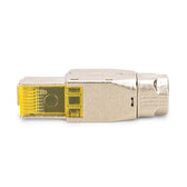 Wtyk RJ45 DIGITUS kat.6A, PoE++, 10GbE, ekranowany, metalowy, beznarzędziowy, AWG 27-22,linka/drut