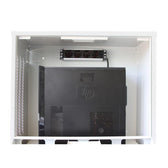 Szafa wisząca Techly na komputer przemysłowy i monitor 22" LED/LCD biała