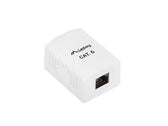 Gniazdo natynkowe Lanberg OU6-0001-W kat.6 1X RJ45