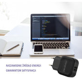 Ładowarka sieciowa Qoltec 17W 5V 3,4A 2xUSB