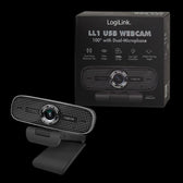 Kamera internetowa HD LogiLink UA0378 USB, 100°, podwójny mikrofon