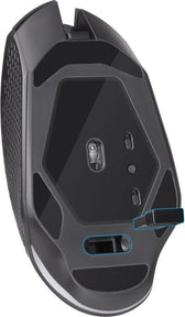 Mysz bezprzewodowa Defender GLORY GM-514 optyczna 3200dpi czarna RGB AKUMULATOR 7 przycisków Gaming