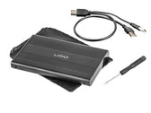 Obudowa na dysk HDD/SSD UGO UKZ-1003 USB 2.0 SATA 2,5" aluminium