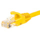 Patchcord RJ45, Netrack osłonka zalewana, kat. 5e UTP, 1,5m żółty