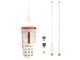 Mysz bezprzewodowa A4Tech Bloody R72 ULTRA DUO Pixels Red