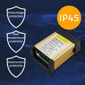 Zasilacz impulsowy LED Qoltec IP45 | 60W | 12V | 5A | Wodoodporny
