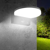 Lampa LED z czujnikiem Maclean MCE344 B, czujnik ruchu PIR, kolor czarny, 15W, IP65, 1560lm, barwa neutralna biała (4000K)