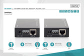Przedłużacz/Extender DIGITUS DS-55500 HDMI HDBaseT do 70m po Cat.5, IR, UHD