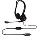 Słuchawki z mikrofonem Logitech OEM PC 960 czarne