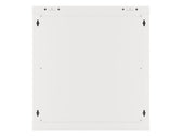 Szafa instalacyjna Rack wisząca 19" 12U 600x450 szara drzwi metalowe Lanberg (flat pack)