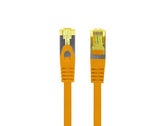Patchcord Lanberg S/FTP kat.6A 2m LSZH CU fluke passed pomarańczowy