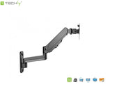Uchwyt ścienny Techly 17"-32", 8kg Sprężyna Gazowa