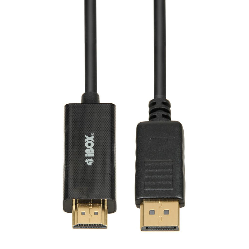 Kabel adapter iBOX DisplayPort do HDMI 4k30Hz 2m