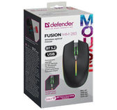Mysz bezprzewodowa Defender FUSION MM-283 optyczna 3200dpi 2.4 GHz + Bluetooth AKUMULATOR