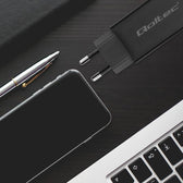 Ładowarka sieciowa Qoltec 90W GaN Super Fast | 5-20V | 3-4.5A | USB-C 3.1 | Laptop | Smartfon | Tablet