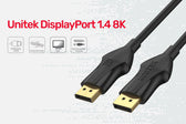 Kabel DisplayPort 1.4 Unitek C1624BK-5M, 8K@60Hz, 5m