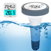 Stacja pogodowa GreenBlue GB216 z termometrem basenowym, zasięg 60m, czujnik pływający, temperatura, godzina, kalendarz, DCF