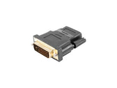 Adapter Lanberg AD-0010-BK HDMI (F) -> DVI-D (M)(24+1) Dual Link
