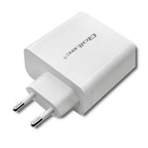 Ładowarka sieciowa Qoltec 63W | 5-20V | 1.5-3A | USB typ C PD | USB QC 3.0 | Biała