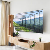 Uchwyt do TV Maclean MC-422, max VESA 800x400, 43-100", 120kg, reg. odchylenia +15°~-15°