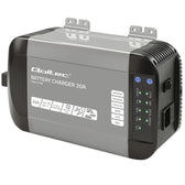 Ładowarka inteligentna Qoltec Monolith do akumulatorów LiFePO4 AGM GEL SLA | 20A | 24V