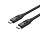 Kabel Unitek C14100BK-0.8M USB-C 4.0, 40 Gbps, 8K, M/M, 0,8m