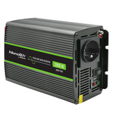 Przetwornica napięcia Qoltec Monolith | ładowanie baterii | UPS | 1000W | 2000W | 12V na 230V | Czysty Sinus