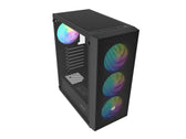 Obudowa Fury Shobo SH8F Midi Tower z oknem czarna