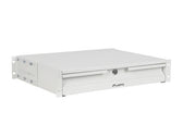 Szuflada do szaf 19" Lanberg 2U 360mm Szara (2U / 483x360mm udźwig do 90kg, montaż 4 puntowy)
