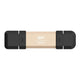 Dysk zewnętrzny SSD Silicon Power DS72 250GB USB-A USB-C (1050/850 MB/s) złoty