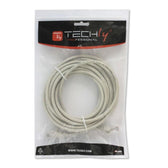 PatchCord Techly Cat.5e UTP CCA 3m szary