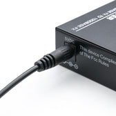 Switch niezarządzalny Qoltec Dwukierunkowy Media Konwerter 1x RJ45 1x SFP | 1000Mb/s | 5V