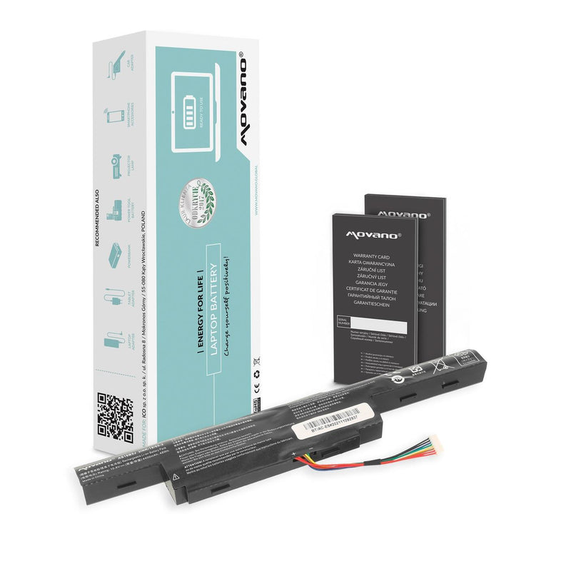 Bateria Movano do notebooka Acer Aspire E5-475, E5-575 (10.8V-11.1V) (4400 mAh)