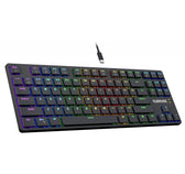 Klawiatura bezprzewodowa Defender CLEIKOS GK-135 mechaniczna bluetooth + 2.4 GHz + kabel Gaming RGB outemu