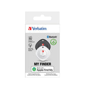 Lokalizator Verbatim My Finder MYF-02 Bluetooth NFC do Apple dwupak biały/czarny