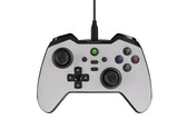 Gamepad Genesis Mangan 300 przewodowy do PC/SWITCH/MOBILE biały