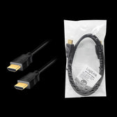Kabel HDMI LogiLink CH0100 v2.0, CCS, czarny, 1m