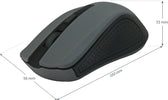 Mysz bezprzewodowa Defender ACCURA MM-935 optyczna 1600dpi 4P szara