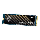 Dysk SSD MSI SPATIUM M450 V1 500GB PCIe 4.0 NVMe 1.4 M.2 2280 (3000/2000 MB/s) 3D NAND