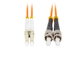 Patchcord światłowodowy Lanberg MM ST/UPC-LC/UPC DUPLEX 3.0MM OM2 50/125 LSZH 5m pomarańczowy