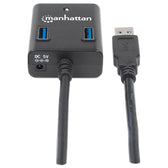Hub USB Manhattan 4-portowy USB3.0 SuperSpeed