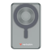 Powerbank Verbatim Charge 'n' Go 2C Display Magnetic Wireless 10000mAh 3xUSB-C PD 3.0 QC 3.0 Szary
