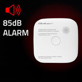 Czujnik dymu Qoltec z baterią | Tuya | Wi-Fi | alarm 85dB | LED